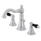 Fauceture FSC1971AKL Duchess Widespread Bathroom Faucet W/ Retail Pop-Up, Chrome FSC1971AKL - alternate 1